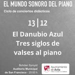 El Danubio Azul. Tres siglos de valses al piano