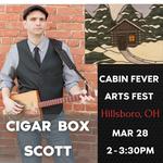 Cigar Box Scott at Cabin Fever Arts Fest