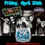 Barge 295 In Seabrook, TX Welcomes Back THE BROKEN HEARTS: Tom Petty Tribute Friday, April 24th
