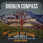 Crown Room @ Crystal Bay Casino presents Broken Compass Bluegrass 