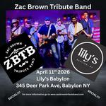 Zac Brown Tribute Band @ Lily's Babylon, Babylon NY
