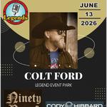 Colt Ford Live at Legend's Event Park