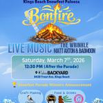 King's Beach Snowfest Palooza Bonfire