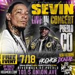 MOB TOUR - SEVIN LIVE IN CONCERT - PUEBLO, CO