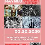RAYNES W/ Brock Bushong & The Still Shakes