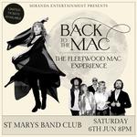 ST MARYS BAND CLUB | BACK TO THE MAC THE FLEETWOOD MAC EXPERIENCE