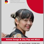 Anime Songs and City Pop mit NILO