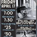 Philip Bowen Live at Folklore Music Exchange with Emily Jamerson