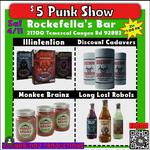 Illintention, Monkee Brainz, Long Lost Robots, and Discount Cadavers at Rockefellas Bar in Corona