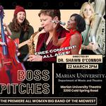Boss Pitches - Midwest All-Womxn Big Band at Marian University