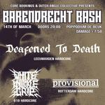 MARCH TO YOUR DEATH: White Knuckle Grip + Deafened to Death + Provisional