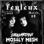 Feyleux, Jaguardini, Mostly Mesh, Tenderlash @ The Milestone Club