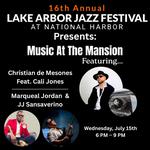 Lake Arbor Jazz Festival -Marqueal Jordan, JJ Sansaverino Christian de Mesones Feat. Cali Jones