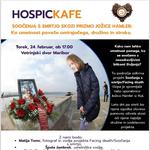 Andrej Vilčnik, nastop na dogodku HOSPICKAFE: SOOČENJA S SMRTJO SKOZI PRIZMO JOŽICE HAMLER