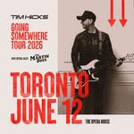 Tim Hicks: Going Somewhere Tour