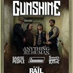 GUNSHINE and more at The Rail!