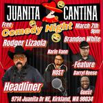 Rodger Lizaola Headlines Jaunita Cantina 