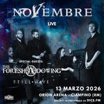 NOVEMBRE – Italian Tour 2026 Live