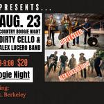 Not Loud Concerts presents… Country Boogie Night- Berkeley!