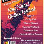 SAY SISTER! GUITAR FESTIVAL 2026 -Takoma Park, DC