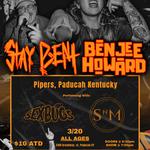 Stay Bent/BenjeeHoward/Sex Bugs/Silent No More @ Pipers Coffee