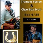Cigar Box Scott & Trampas Ferree at Gift Horse Brewing