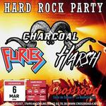 Harsh, Furies, Charcoal at Le Crossroad - Angoulins