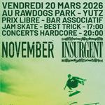 Insurgent, November - Rawdogs Park, Yutz