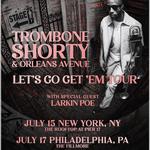 Supporting Trombone Shorty & Orleans Avenue at The Fillmore