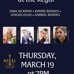 Love at The Regal with Ginger Leigh Kimmie Rhodes Sarah Hickman & Gabriel Rhodes