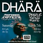 Prog of Providence feat. Dhärä, Professor Caffeine & The Insecurities and People Eating Plastic
