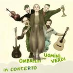 Ombrelli per uomini verdi
