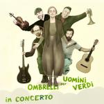 Ombrelli per uomini verdi