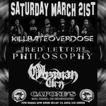  Red Letter Philosophy | Obsidian Urn | Killbate Overdose