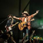 Matt Blais performs before The Black Keys