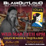 BlairOutLoud SOLO live at Lola's Roswell!