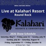 Shakedown Live at Kalahari - Round Rock