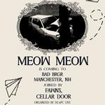 MEOW MEOW w/ Fawns, Cellar Door @ BAD BRGR