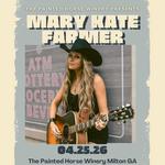 Mary Kate Farmer @ The Painted Horse Winery Alpharetta GA