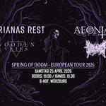 Spring Of Doom in Würzburg: Marianas Rest / Aeonian Sorrow / Wooden Veins / Suffer Yourself