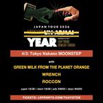 LRPRSNTS pre. YEAR OF THE DEAD BIRD Japan Tour