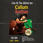 Callum Sutton Live At The Albion Inn