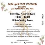 D'Aria Harvest Festival 2026