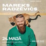 Mareks Radzēvičs Abgunstes muižas dārzā