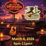 Acoustickle live at the Dragon Upstairs