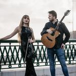 ELIZABETH DAVIDSON-BLYTHE & DANIEL QUAYLE // Cornwall Folk Festival, Wadebridge Town Hall, Wadebridge, Cornwall, England, United Kingdom