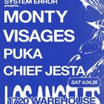 System Error : Visages + Monty 