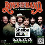 SHELBYVILLE, IN - The Alabama Tribute at Music in the Park