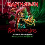 Iron Maiden - Run For Your Lives World Tour 2026 with The Raven Age