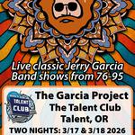 Live Jerry Garcia Band show recreations with The Garcia Project at Talent Club - NIGHT 2